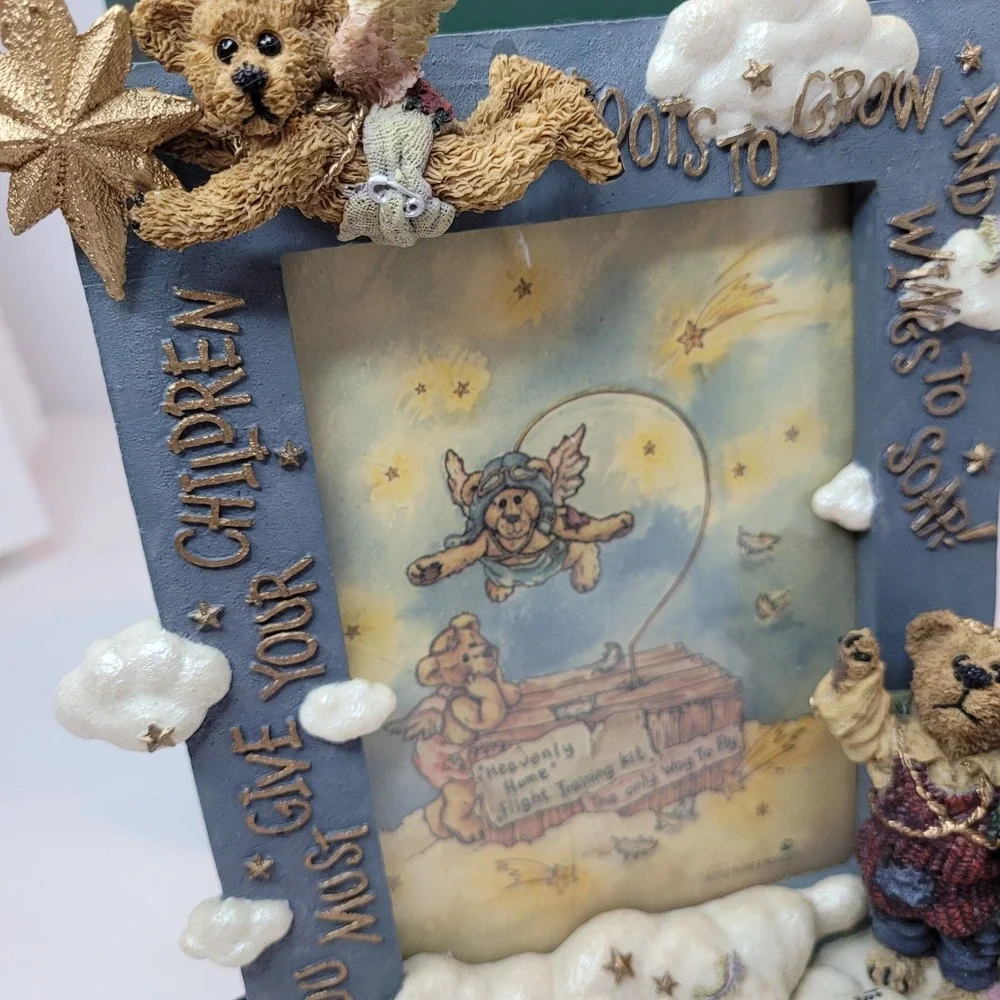 Boyds Bears &‎ Friends Collection Picture Frame #27300 Wings to Soar Jan/1732